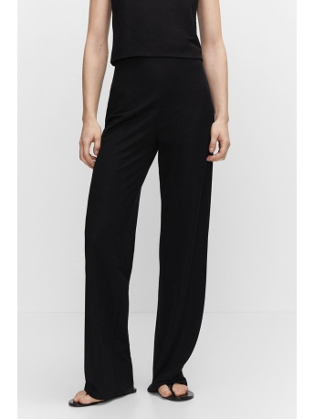 Mango Broek GEBREIDE WIDELEG BROEK 57040272 99