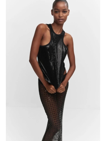 Mango Top HALTERTOP MET PAILLETTEN 57002888 99
