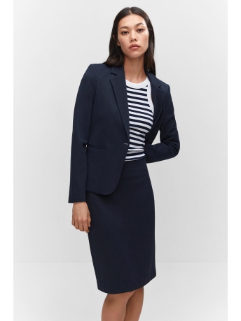 Mango Blazer GETAILLEERDE IN ROMEINSE STEEK GEBREIDE BLAZER 57042883 69