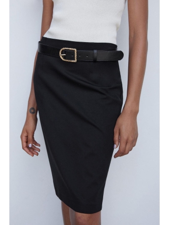Mango Rok MET ROMEINSE STEEK GEBREIDE KOKERROK MET SPLIT 57072885 99