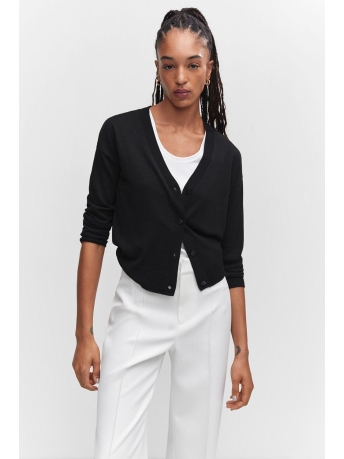 Mango Vest FIJNGEBREID VEST 57044407 99