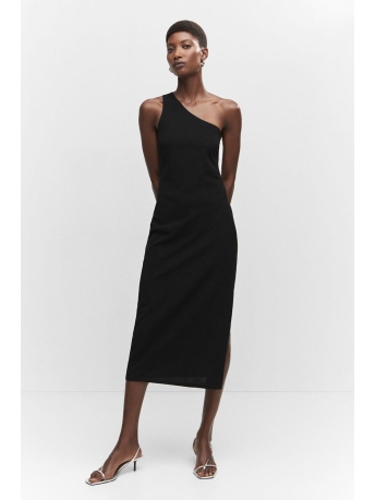Mango Jurk ASYMMETRISCHE JURK MET ZIJSPLIT 57023803 99