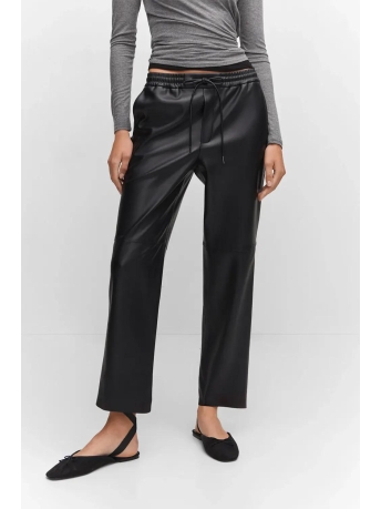 Mango Broek BROEK MET LEEREFFECT 57055139 99