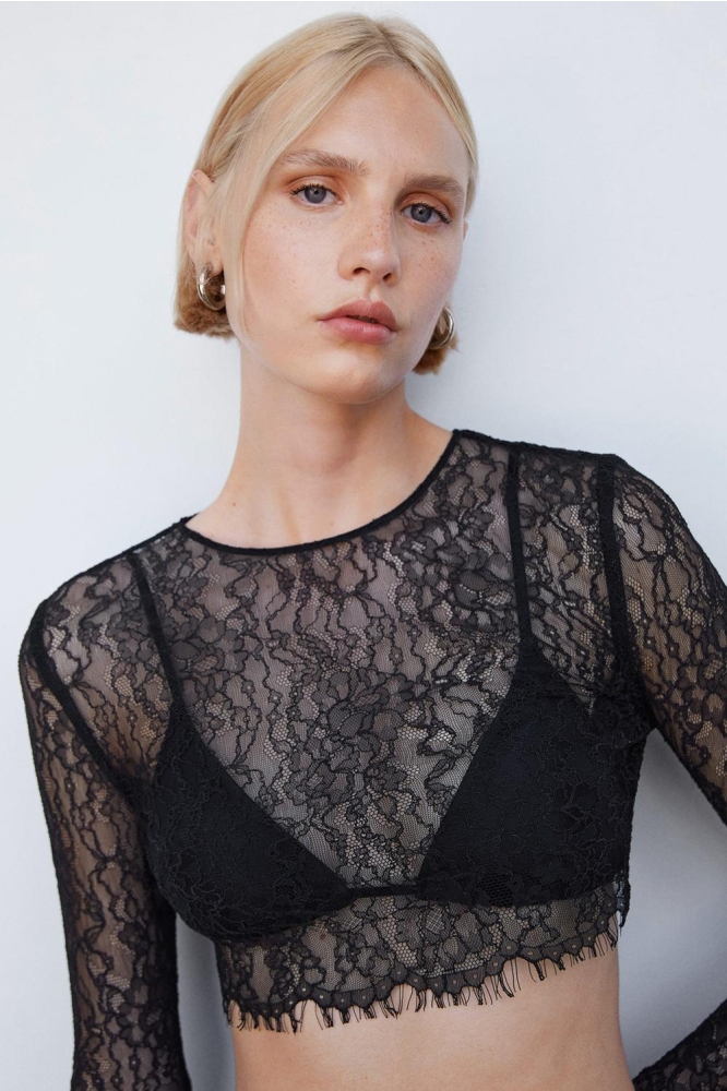 CROP TOP MET KANT 57013824 99