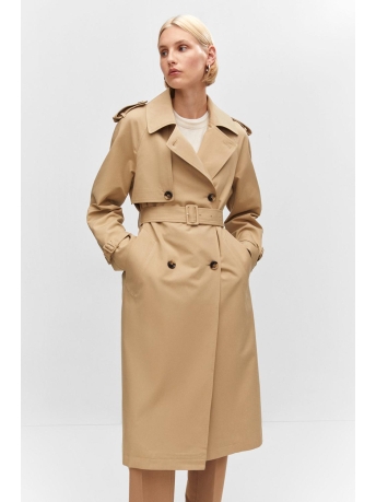 Mango Jas SOEPELVALLENDE TRENCHCOAT MET CEINTUUR 57064393 09