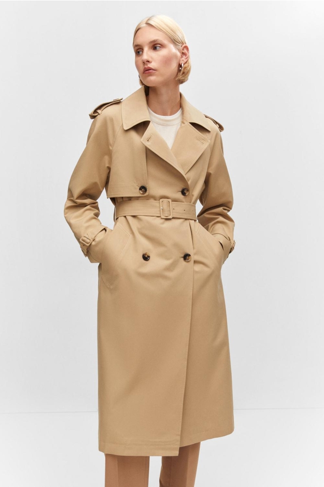 SOEPELVALLENDE TRENCHCOAT MET CEINTUUR 57064393 09