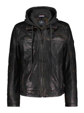 Donders Jas LEATHER JACKET 52425 Coffee Brown
