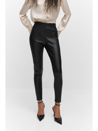 Mango Broek IMITATIELEREN LEGGING 57033803 99