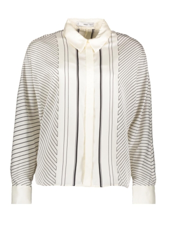 Mango Blouse SATIJNEN BLOUSE MET GEOMETRISCHE PRINT 57025791 02