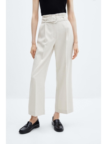Mango Broek PAPERBAG BROEK MET CEINTUUR 57033810 03