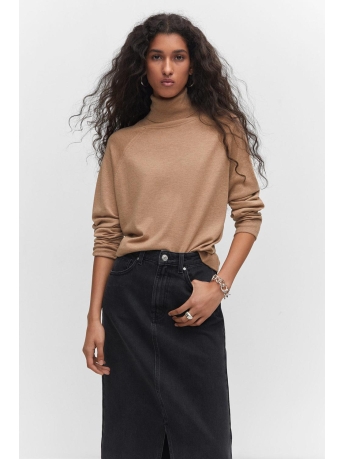 Mango Trui FIJNGEBREIDE TRUI MET OMGESLAGEN COL 57065972 09