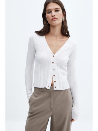 Mango Vest GEBREID RIBVEST 57095793 05