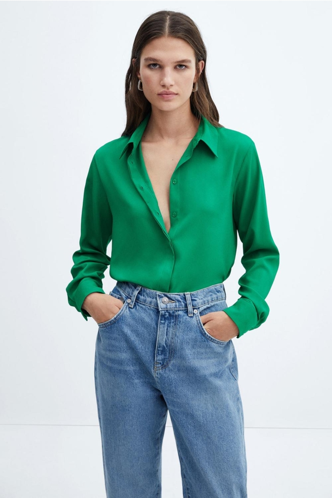 SOEPELVALLENDE BLOUSE MET KNOPEN 57029404 43