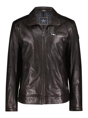 Donders Jas LEATHER JACKET 52434 Dark Brown 599