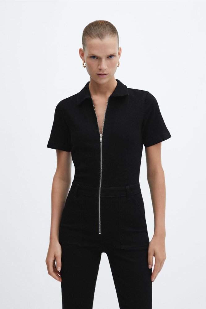SPIJKERJUMPSUIT MET RITS 57096004 TN