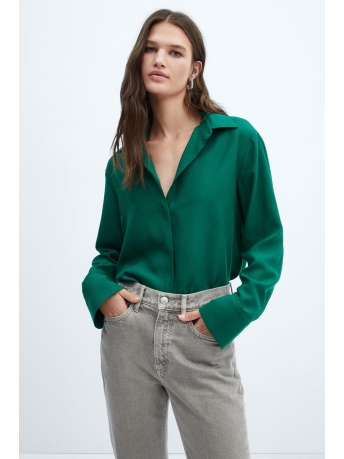 Mango Blouse OVERHEMD VAN LYOCELL 57086028 43