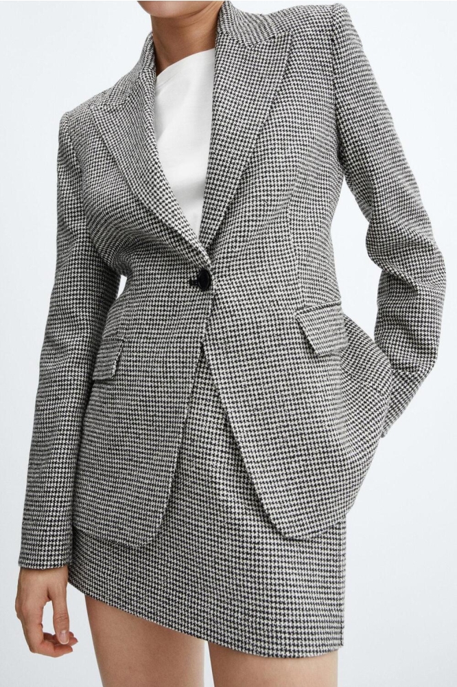 PIED DE POULE BLAZER MET REVERS 57025981 99