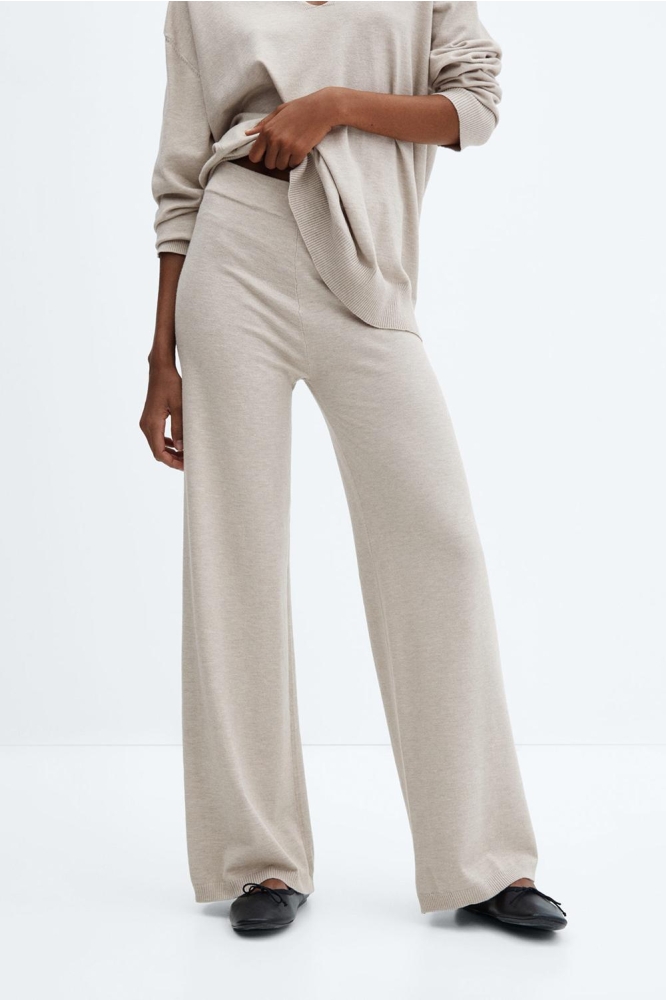 GEBREIDE WIDELEG BROEK 57075793 90