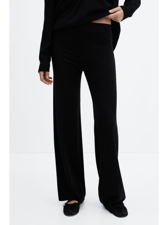Mango Broek GEBREIDE WIDELEG BROEK 57075793 99