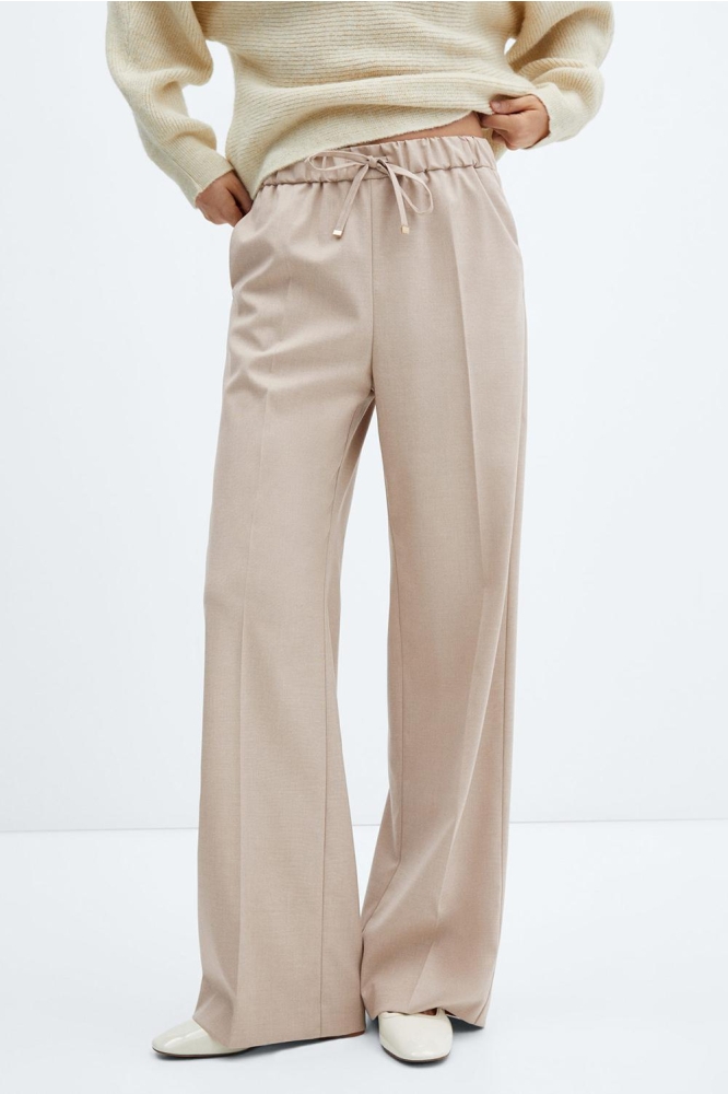 WIDELEG BROEK MET ELASTISCHE TAILLEBAND 57926717 08
