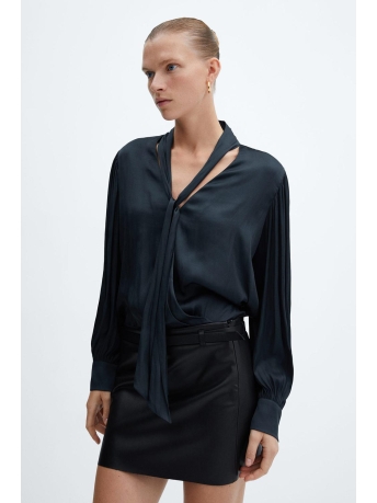 Mango Blouse SATIJNEN BLOUSE MET STRIK 57035791 95