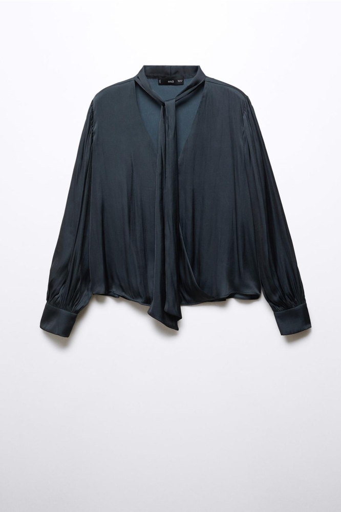 SATIJNEN BLOUSE MET STRIK 57035791 95