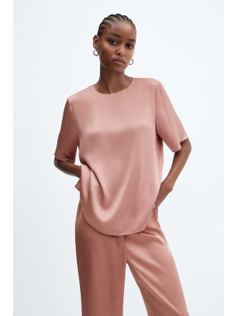 Mango T-shirt SATIJNEN BLOUSE 57085976 81