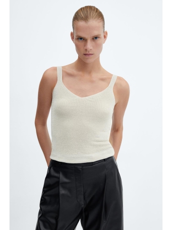 Mango Top GEBREIDE LUREX TOP 57097724 PL