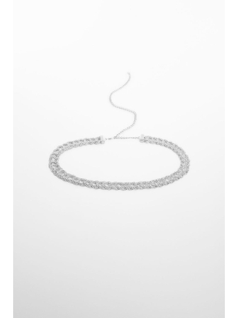 Mango Accessoire CEINTUUR MET GEFACETTEERDE KRISTALLEN 67050287 PL