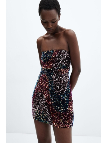 Mango Jurk KORTE PAILLETTENJURK 57009115 70