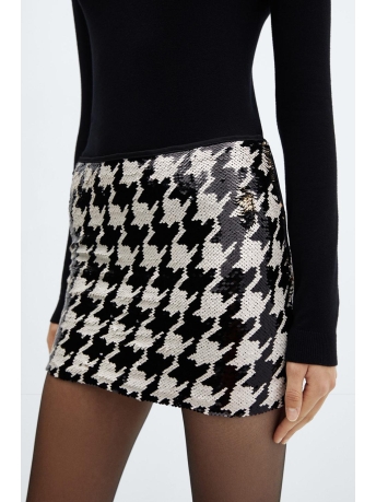 Mango Rok PIED DE POULE PAILLETTENROK 57029098 99