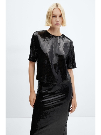 Mango T-shirt T SHIRT MET PAILLETTEN 57009105 99