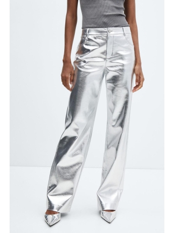 Mango Broek FOIL WIDELEG BROEK 57066726 PL