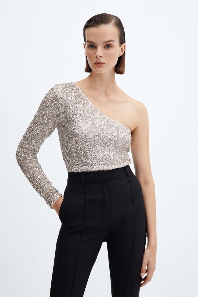 ASYMMETRISCHE TOP MET PAILLETTEN 57089107 PL