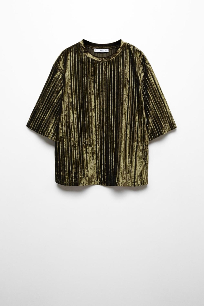 GEPLOOID FLUWELEN T SHIRT 57009102 43