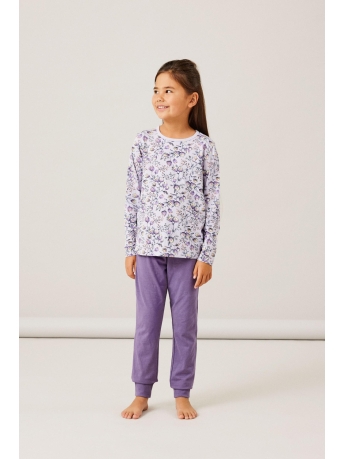 Name It Ondergoed NKFNIGHTSET PURPLE FLOWER NOOS 13216292 Purple Heather