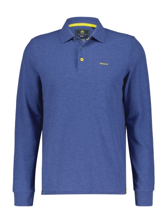 NZA Polo WHITCOMBE 23GN221 1664 Lead Blue