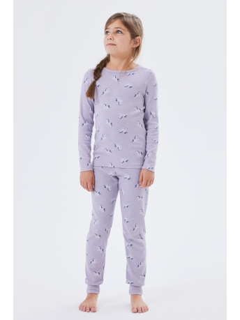 Name It Ondergoed NMFNIGHTSET LAVENDER UNICORN RIB NO 13221101 Lavender Aura