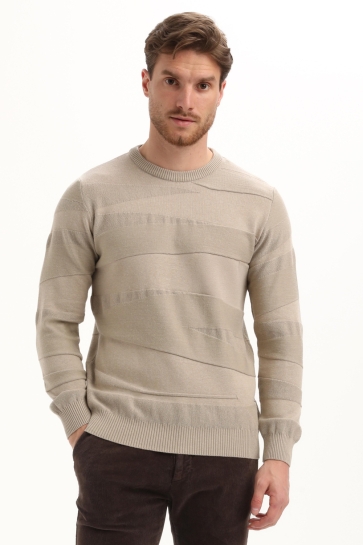Gabbiano Trui KNITTED TRUI 615764 4445 taupe