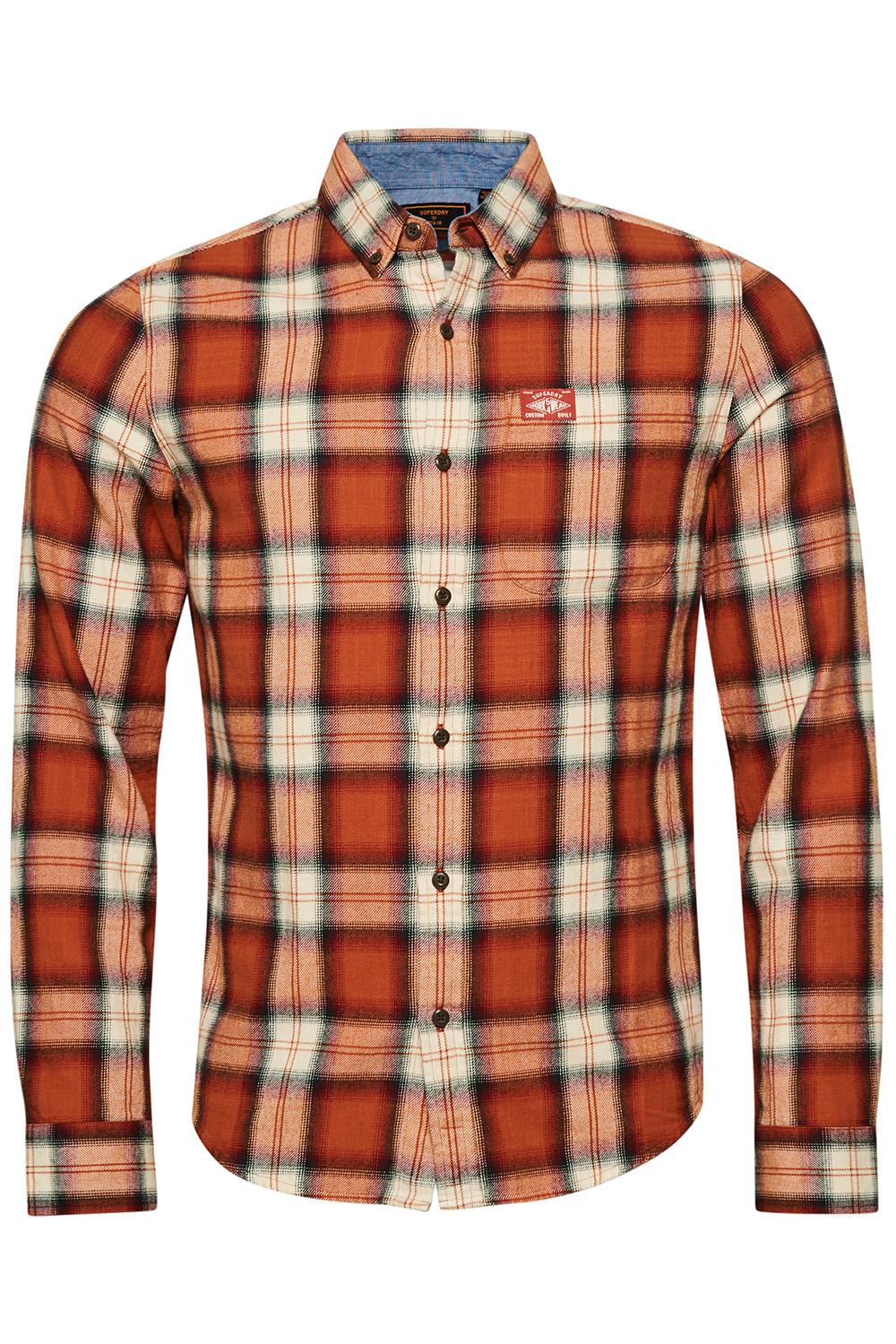 Superdry Classic Lumberjack Shirt in het Rood Dames Kleding voor voor Tops voor Overhemden 