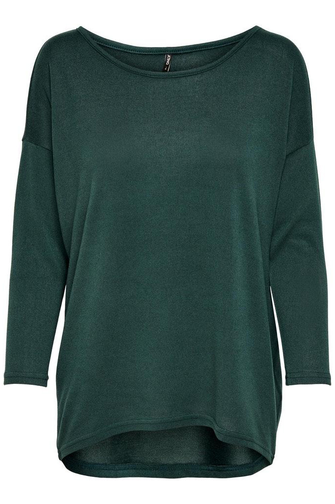 jrs top onlelcos green 15124402 only gables/melange trui noos solid 4/5