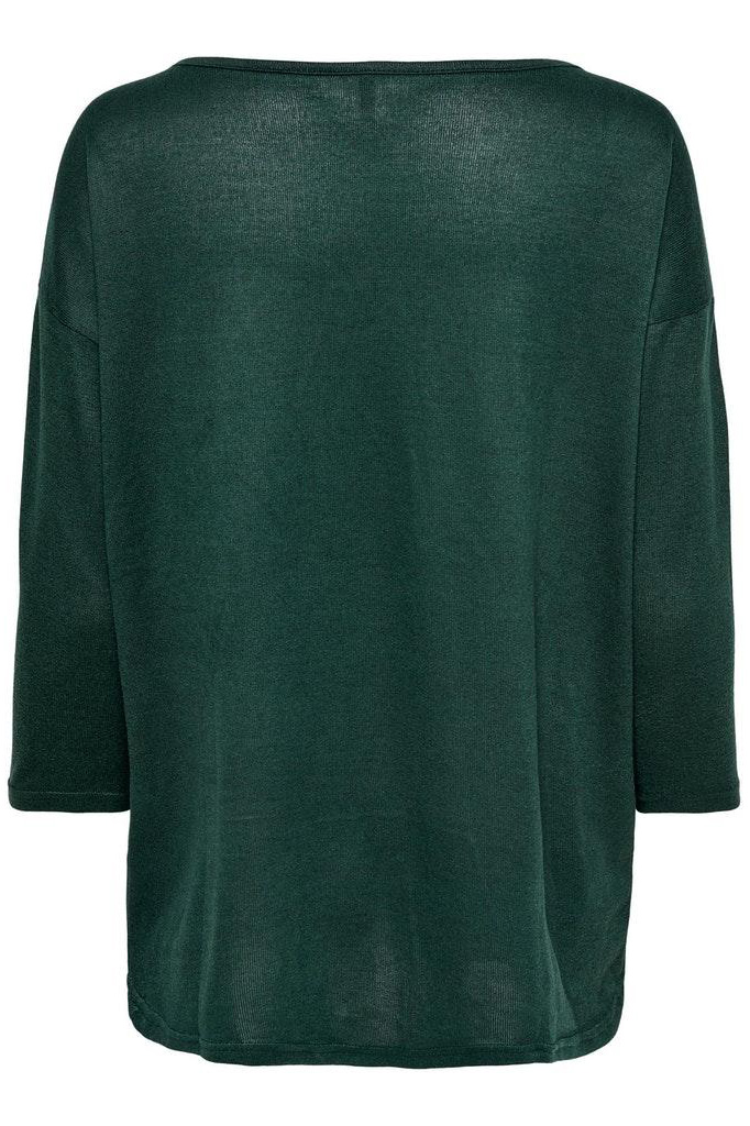 noos jrs gables/melange green 4/5 15124402 solid trui only onlelcos top