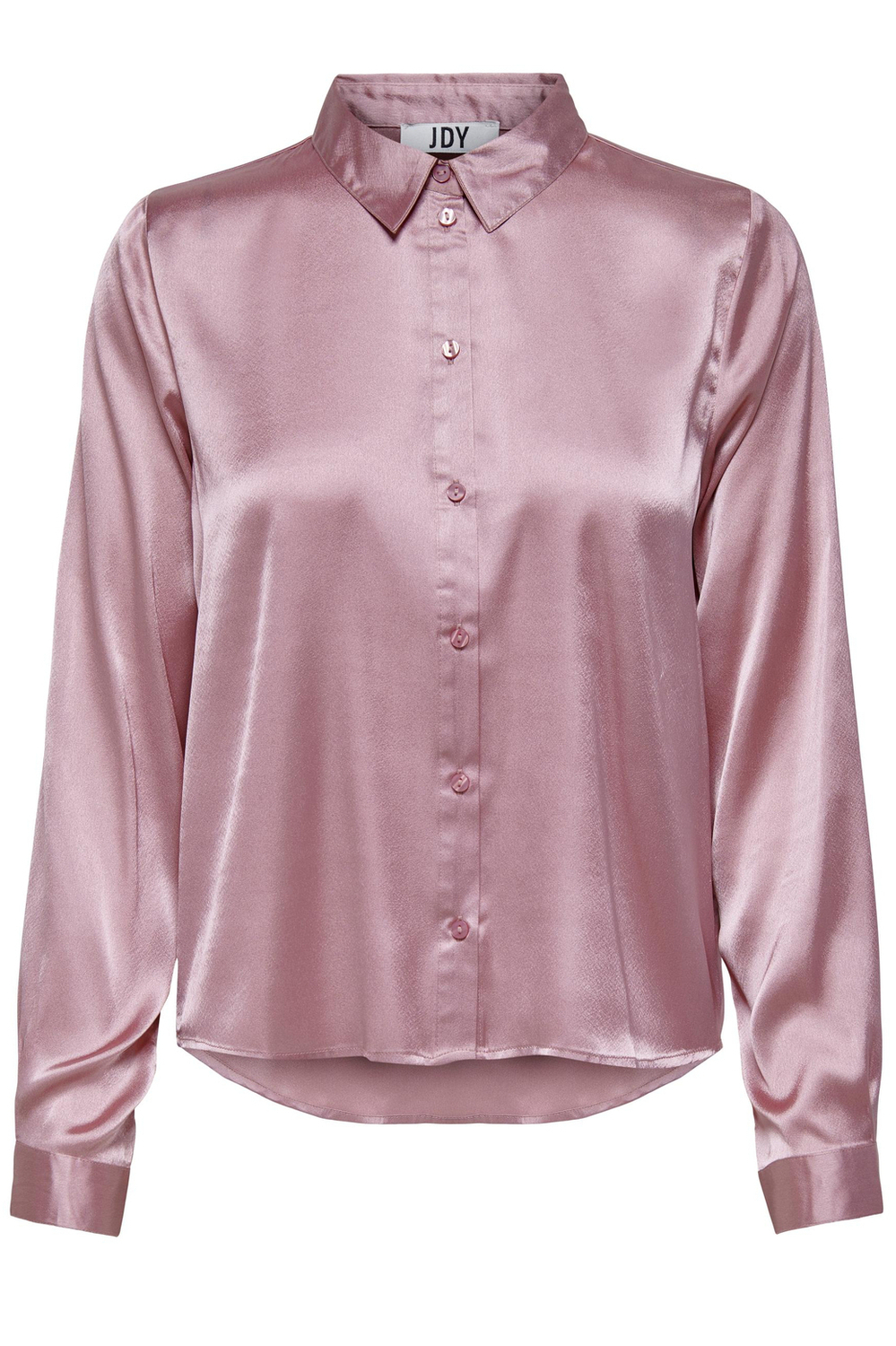 Mode Shirts Bootshalsshirts Jacqueline de Yong Boothalsshirt roze gestippeld casual uitstraling 