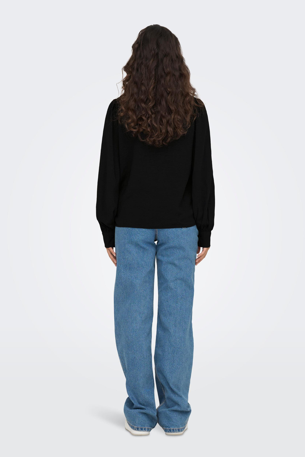 jdydivya l/s shirt wvn 15283183 jacqueline de yong blouse black