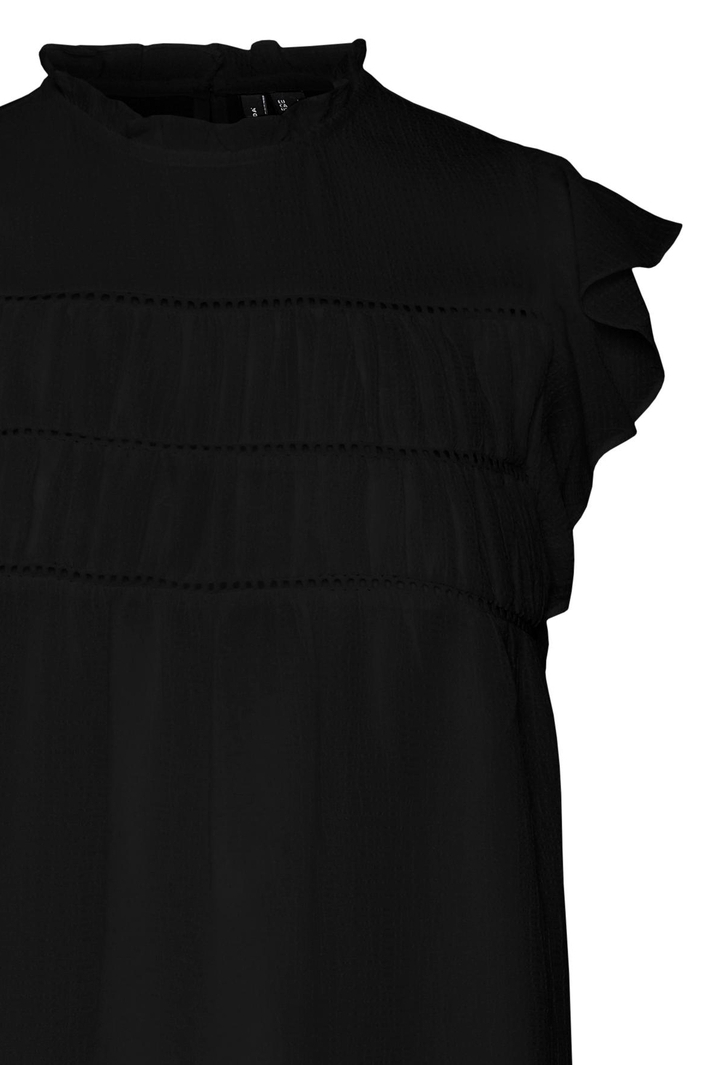 Luik hanger Sluit een verzekering af vmsara s/l boho midi top fd22 10292143 vero moda t-shirt black