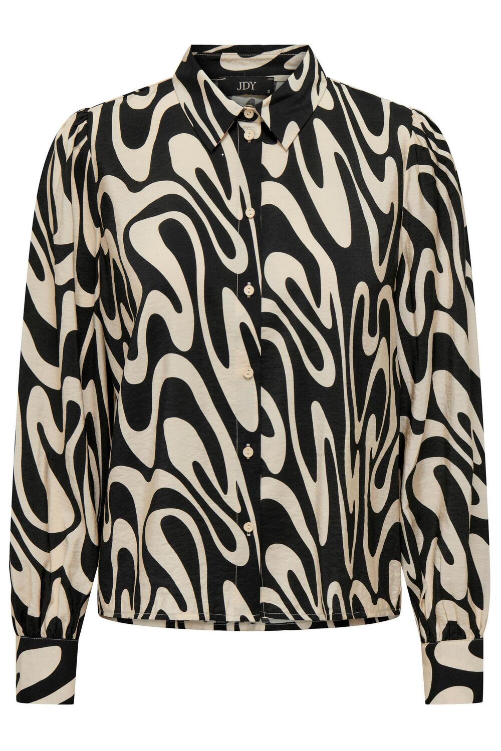 jdycamille l/s shirt wvn 15290219 jacqueline de yong blouse black