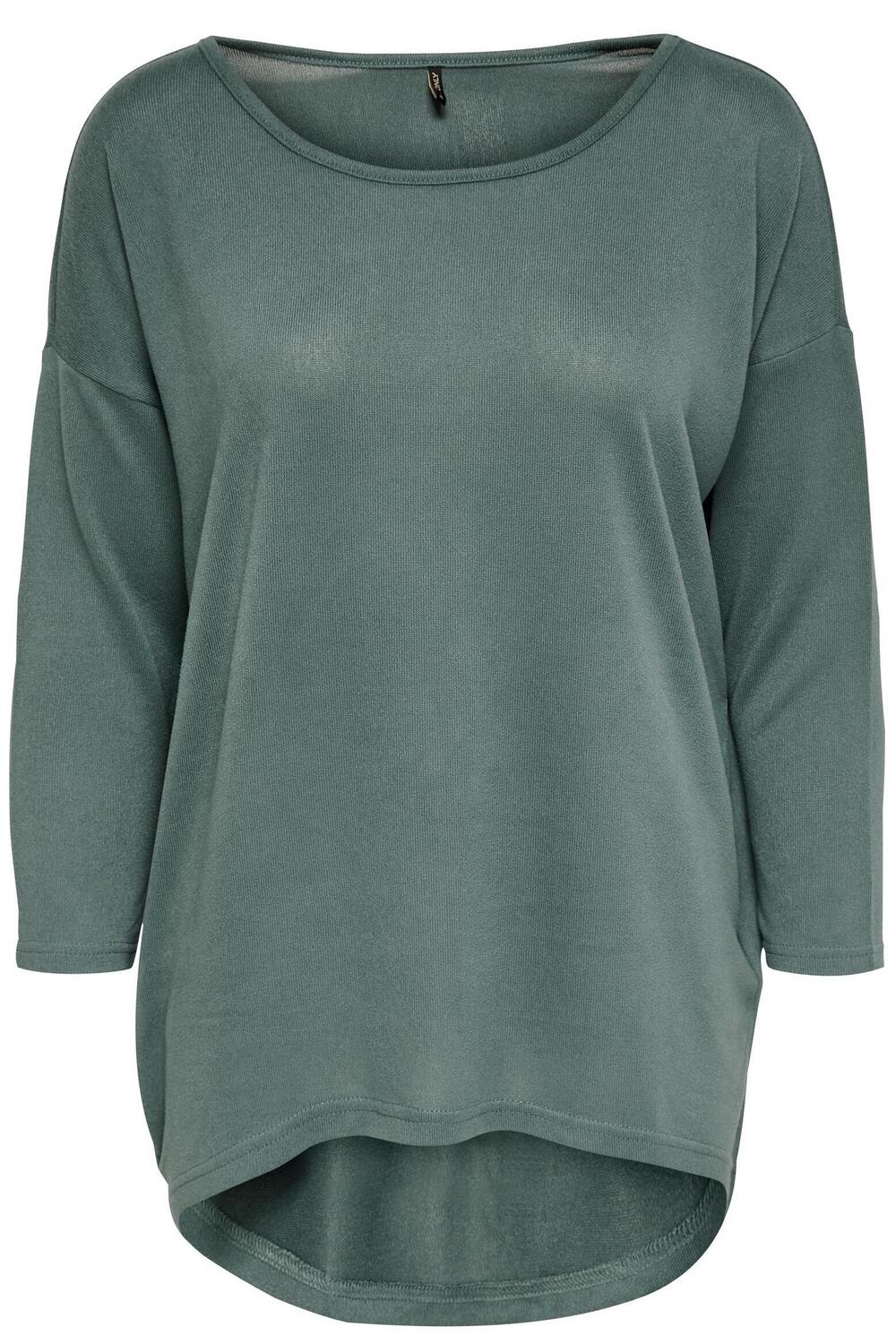 onlelcos 4/5 solid top jrs noos 15124402 only t-shirt balsam green