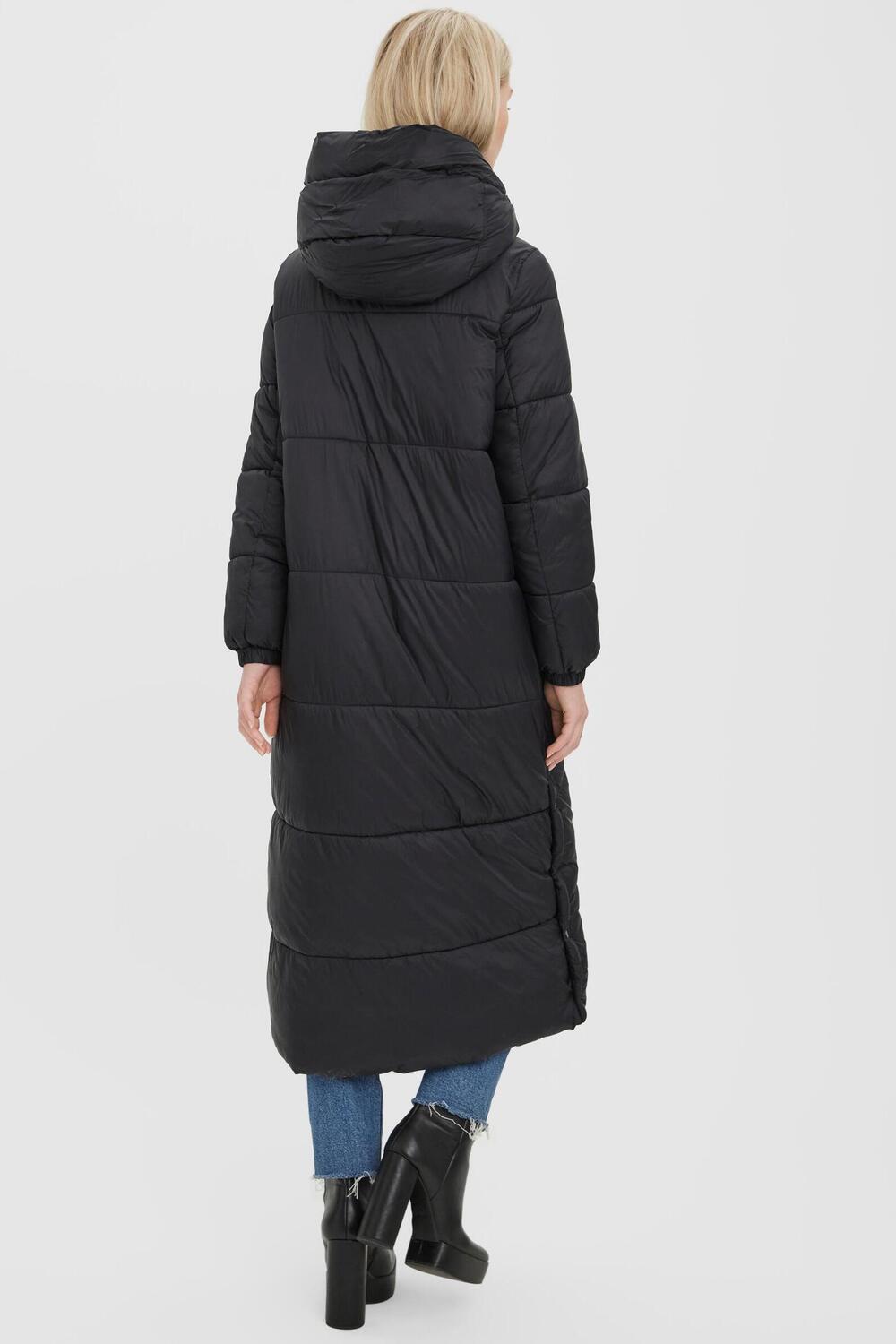 vmuppsala long coat noos 10270145 vero moda jas black