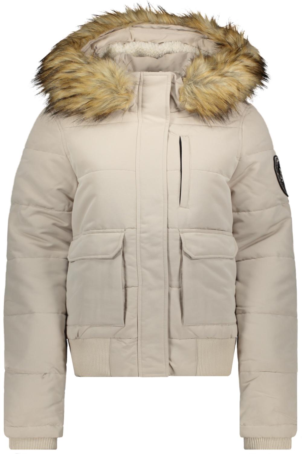 everest hooded puffer bomber w5011576a superdry jas 7mo chateau grey