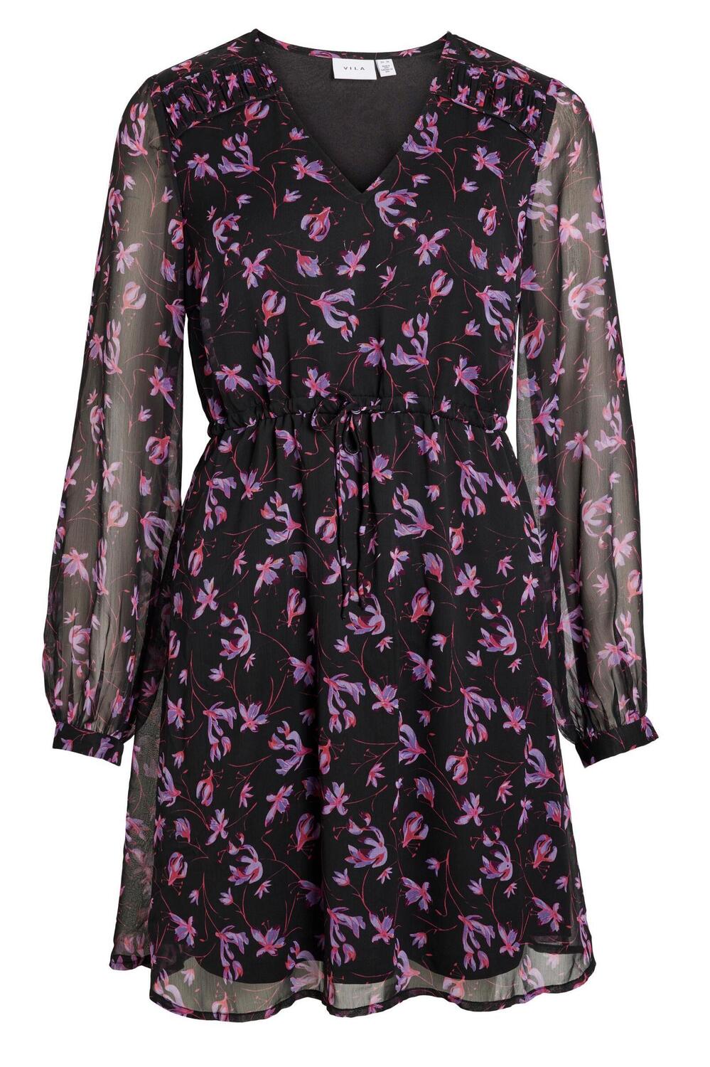 Vila sales jurk bloemen
